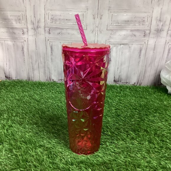 Starbucks Red Prism Tumbler 24oz - Picture 2 of 11